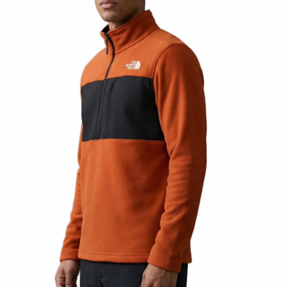 NEW The North Face Gordon Lyons Quarter-Zip Fleece Pullover Sz XL Earthen Copper